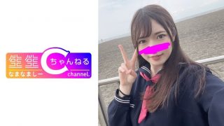 顔出し【個人撮影】紺セーラーのセフレちゃんとのハメ撮り映像_見た目は清純、中身はドビッチ過ぎるので是非ご堪能下さい。