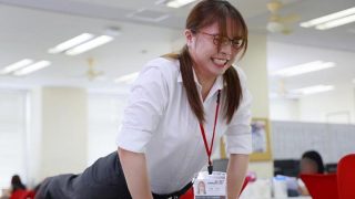 滝汗！筋痙攣！体力が持つ間は倒れるまで寝るな！社内ヌキ打ちストイック体力テストSEX SOD女子社員4名 伊達燈和 川嶋望空 保坂南葵 井手茉涼